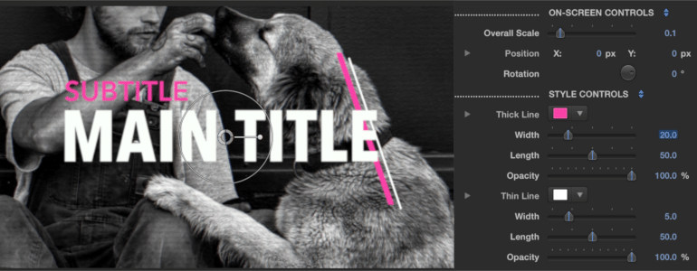 Final Cut Pro X Plugin ProIntro Shift from Pixel Film Studios