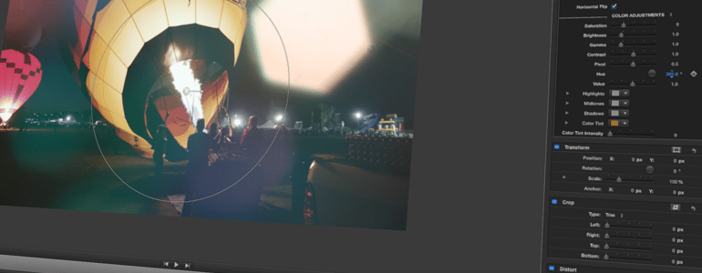 Final Cut Pro X Plugin ProFlare 5K: Jewel