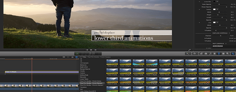 Professional - Lower Thirds - for Final Cut Pro X