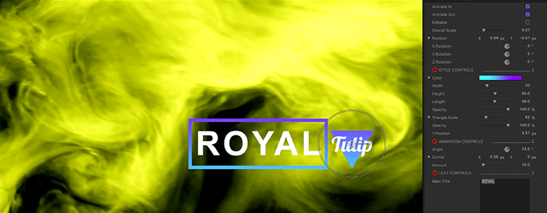 Animated lower thirds for FCPX