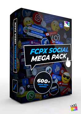 Final Cut Pro X Plugin FCPX Social Mega Pack from Pixel Film Studios